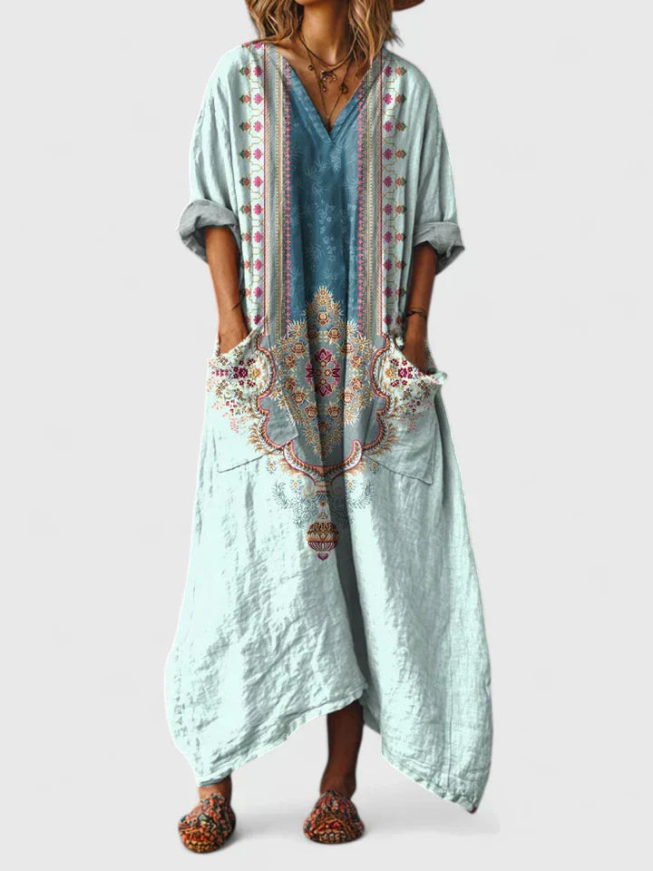 TIRSÁ | Vestido estampado