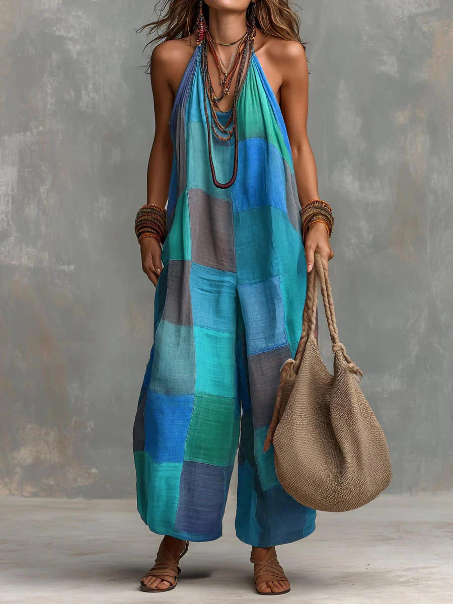 Tuta Patchwork Boho™ – Freschezza e libertà in uno stile artistico unico