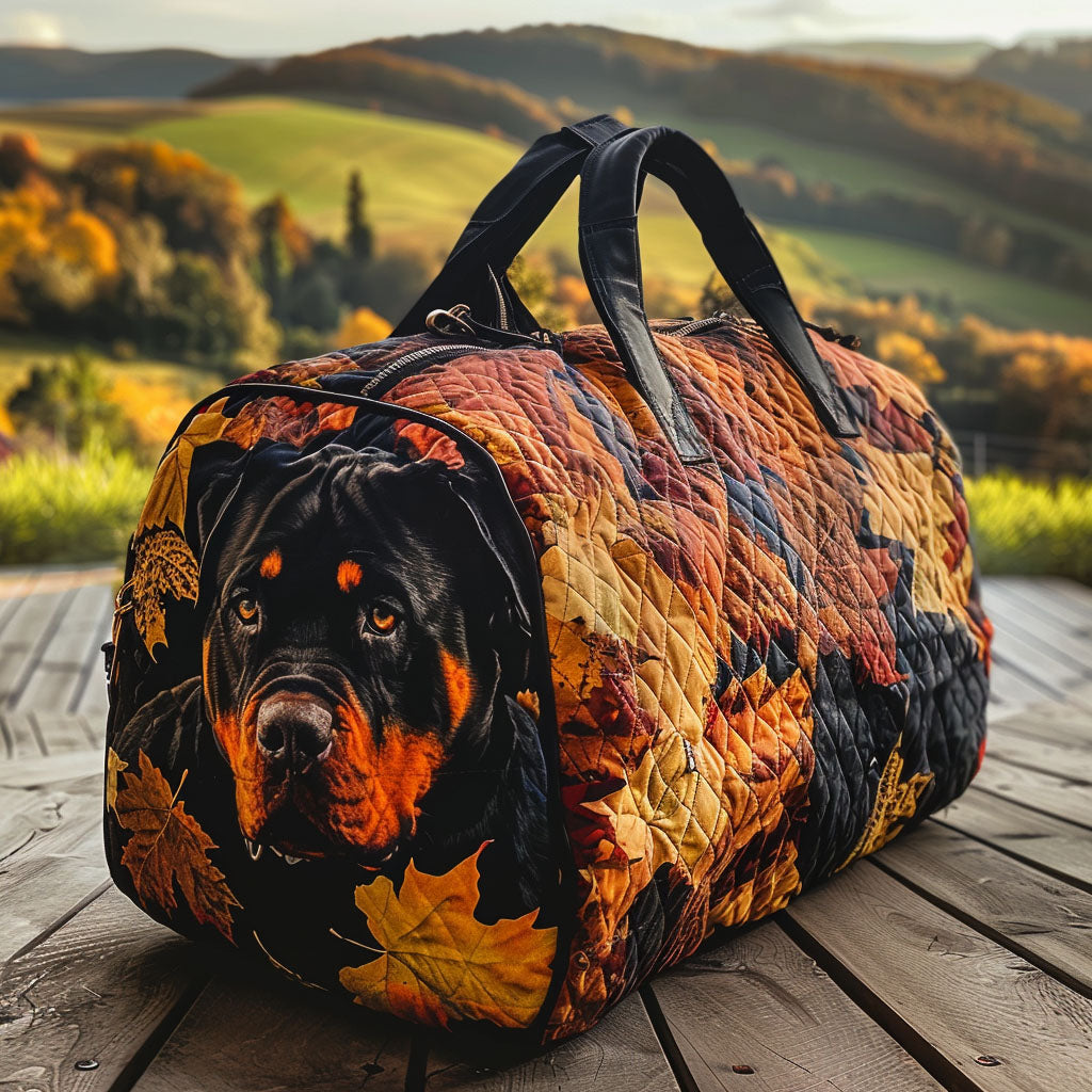 Irene | Borsa da Viaggio Trapuntata Rottweiler