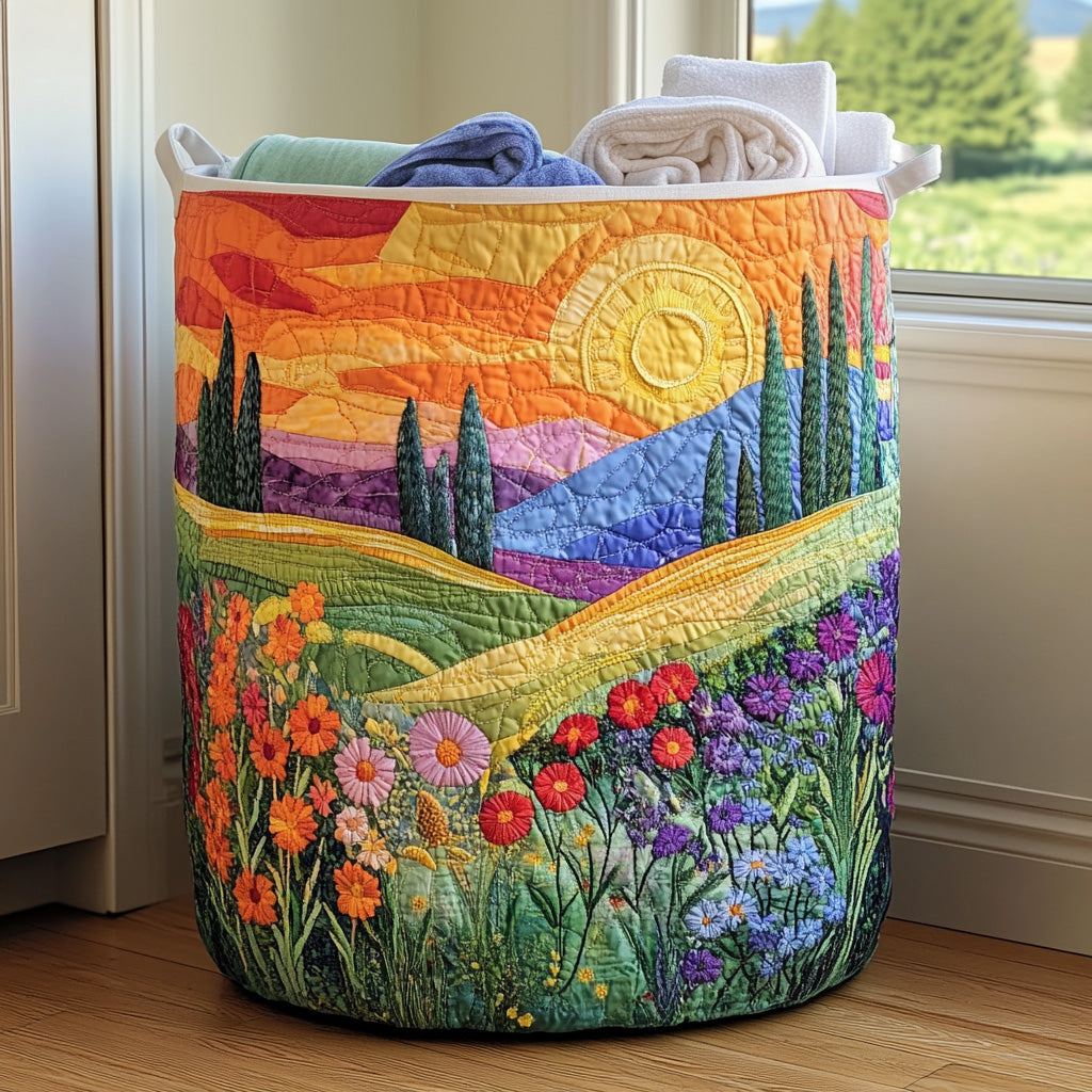 Cesto per il bucato Prato Primaverile
