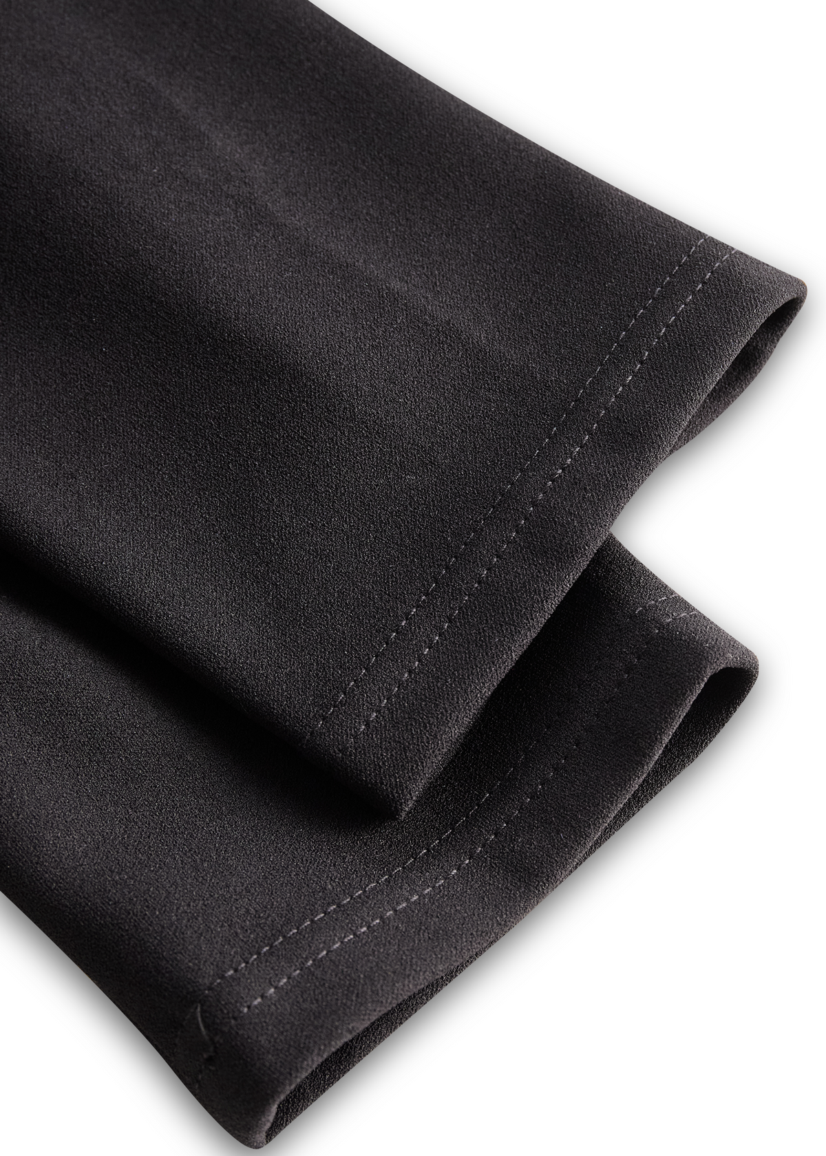 DALIA | Elegante abito con collo alla coreana e cintura