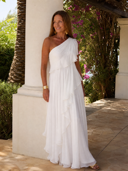 Tracey abito maxi fluido elegante - Bianca Módena