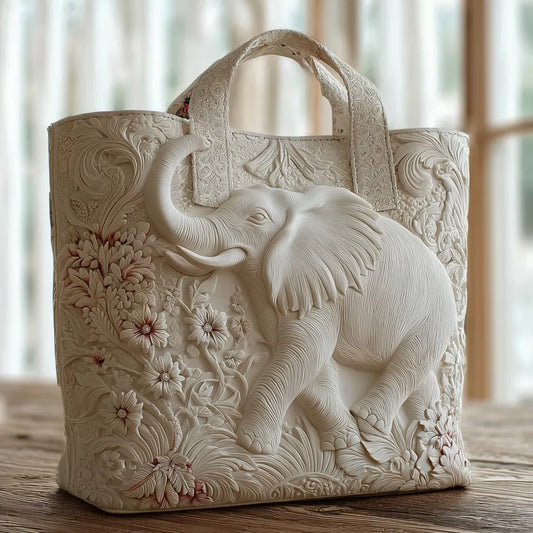 Rosalia | Borsa Trapuntata Elefante