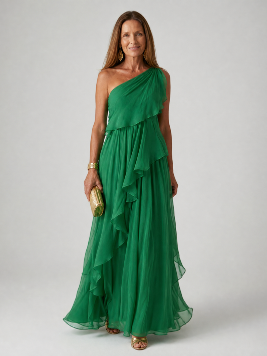 Tracey abito maxi fluido elegante - Bianca Módena