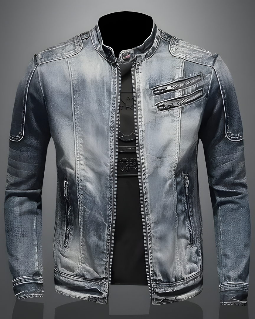 ALESSIO | Giacca da uomo in denim di stagione