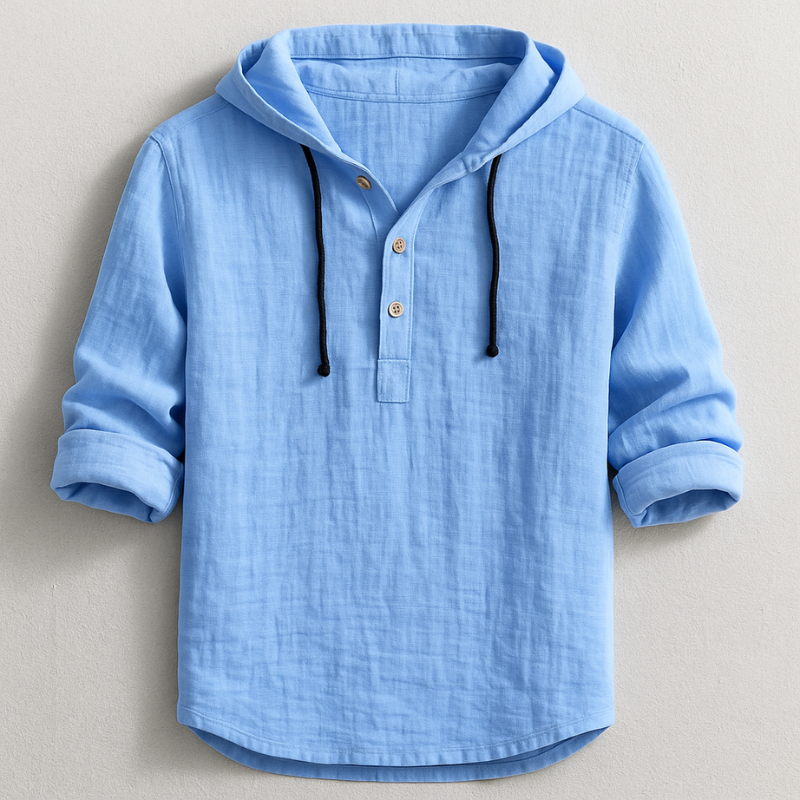 Edoardo | Camicia Ibrida con Cappuccio