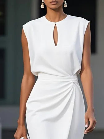 ALESSIA | Abito midi di design