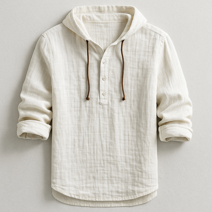 Edoardo | Camicia Ibrida con Cappuccio