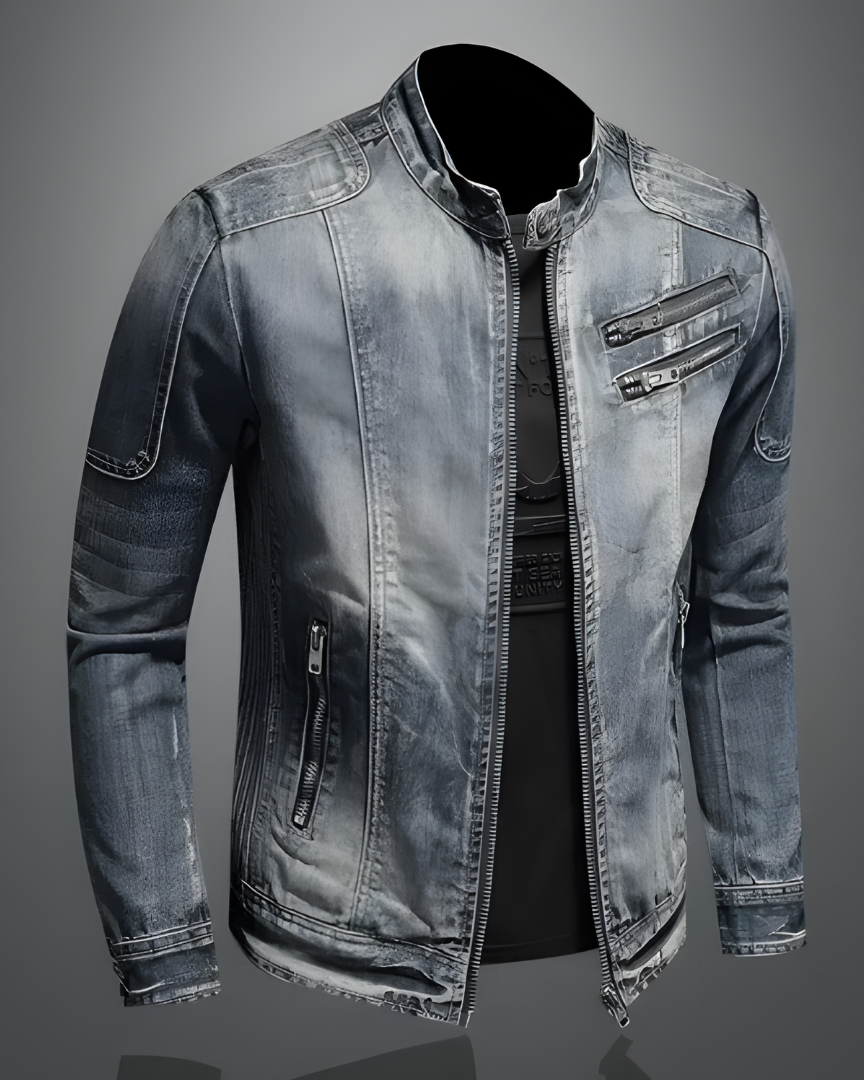 ALESSIO | Giacca da uomo in denim di stagione
