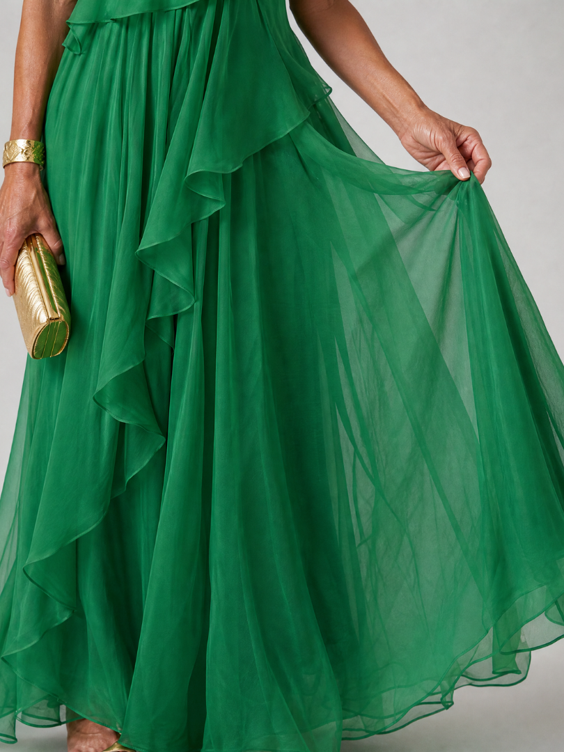Tracey abito maxi fluido elegante - Bianca Módena