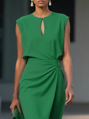 ALESSIA | Abito midi di design