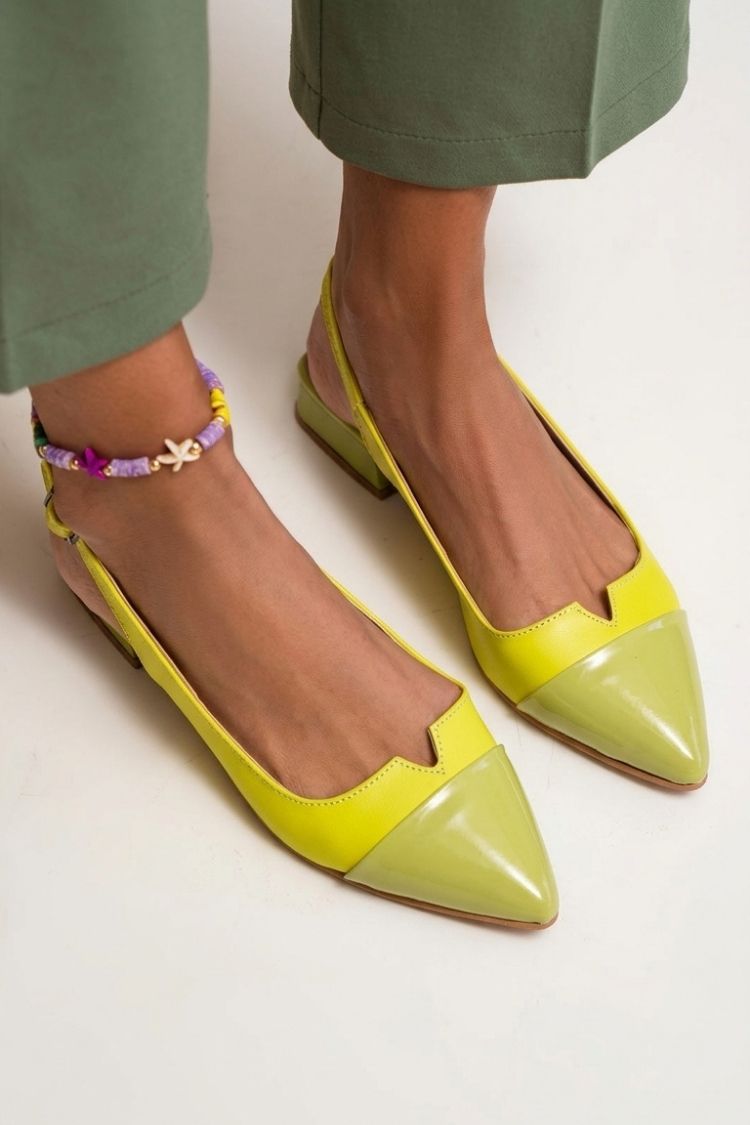 Ballerine colore giallo
