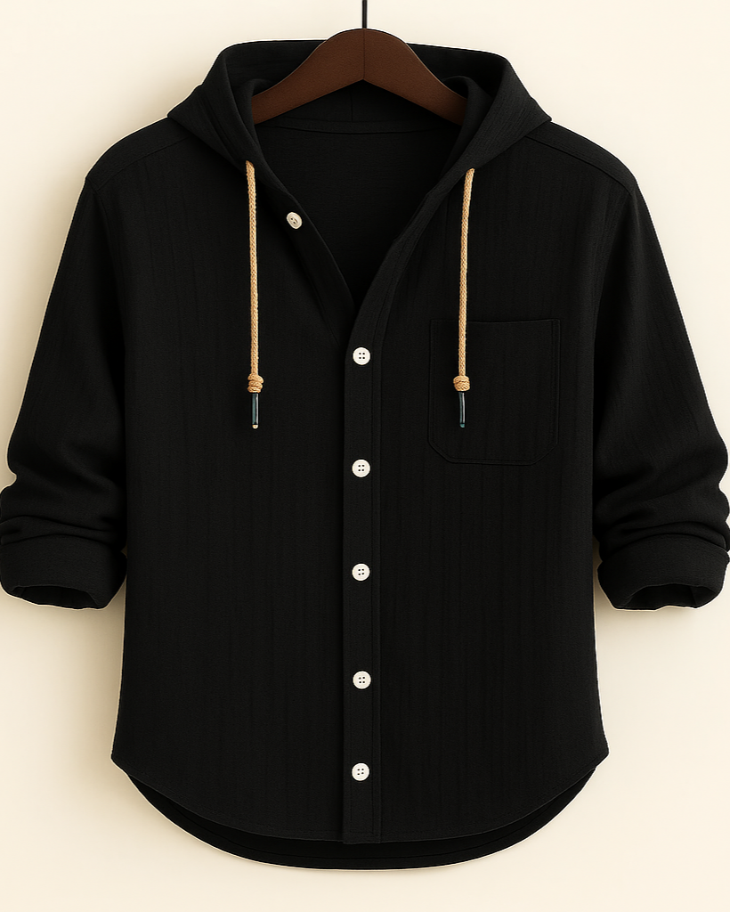 Lorenzo | Camicia Ibrida con Cappuccio