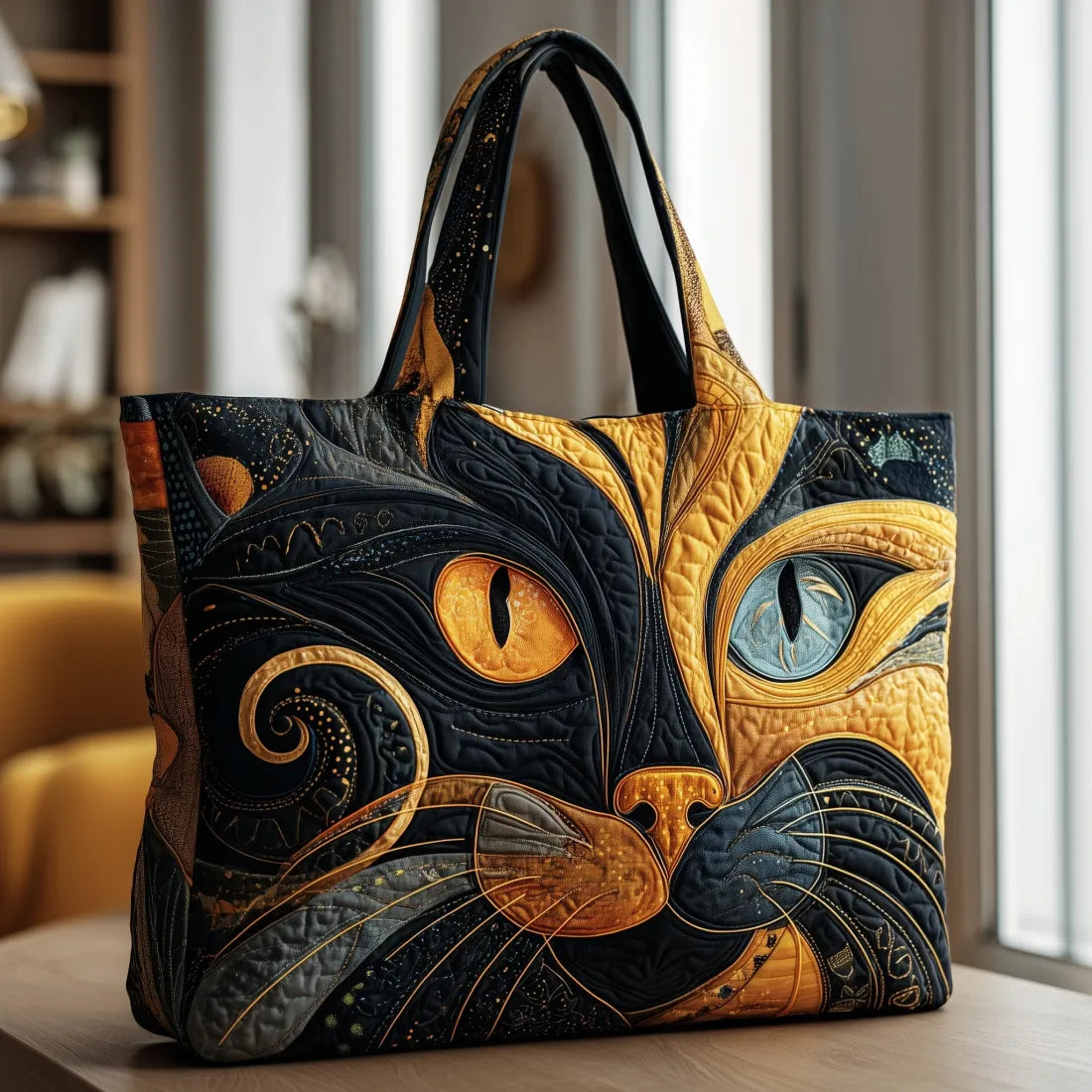Margherita | Borsa Trapuntata Gatto Mistico