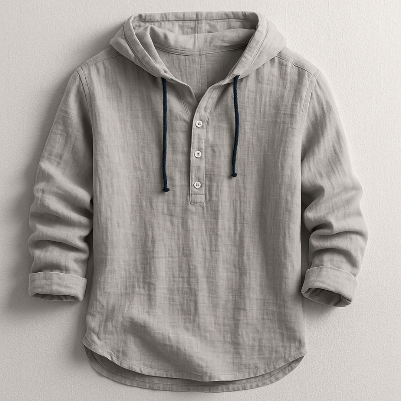 Edoardo | Camicia Ibrida con Cappuccio