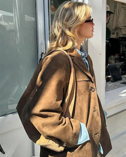 Mira | Giacca in Camoscio