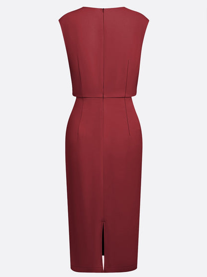 ALESSIA | Abito midi di design