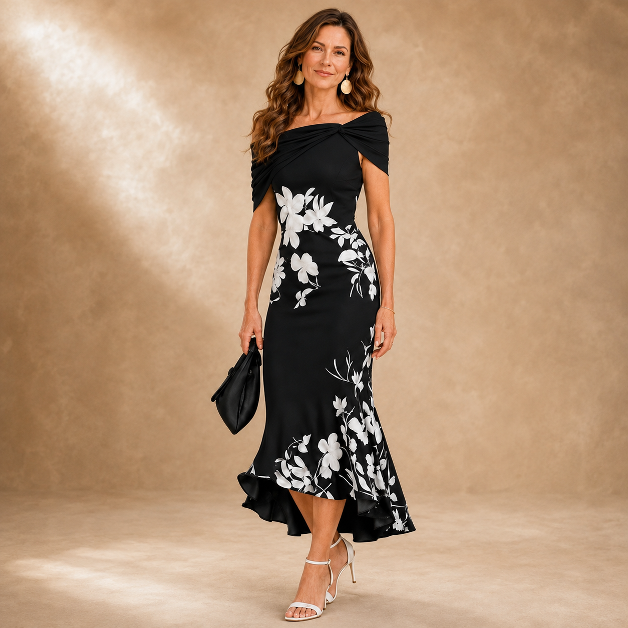 Flora | Midi Contour Floreale