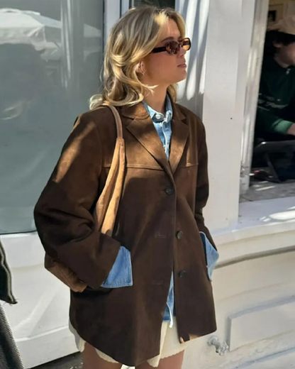 Mira | Giacca in Camoscio