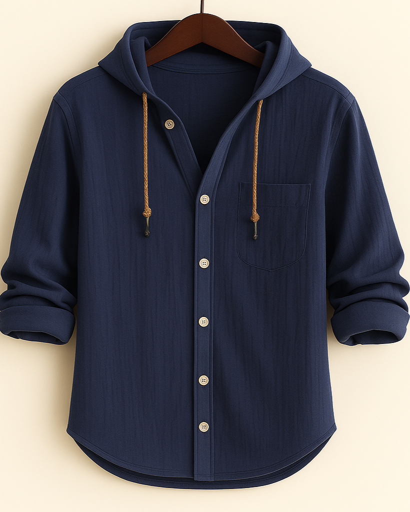 Lorenzo | Camicia Ibrida con Cappuccio