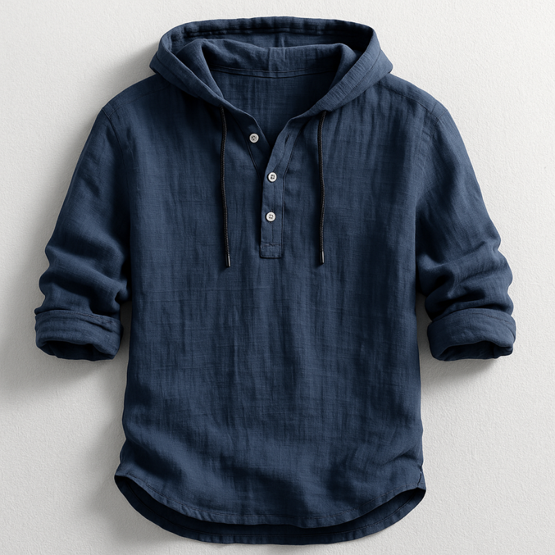 Edoardo | Camicia Ibrida con Cappuccio