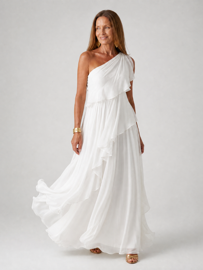 Tracey abito maxi fluido elegante - Bianca Módena