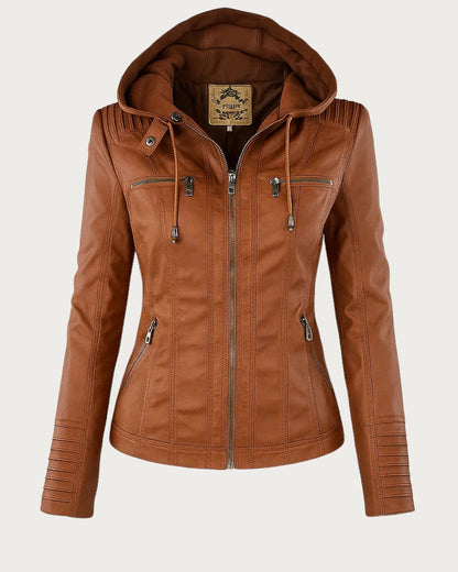 Monica | Giacca in Pelle Autunnale