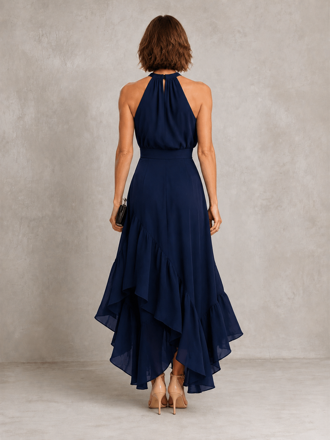 Cloe | Halter con Orlo a Balze