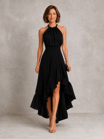 Cloe | Halter con Orlo a Balze