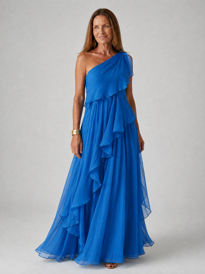 Tracey abito maxi fluido elegante - Bianca Módena