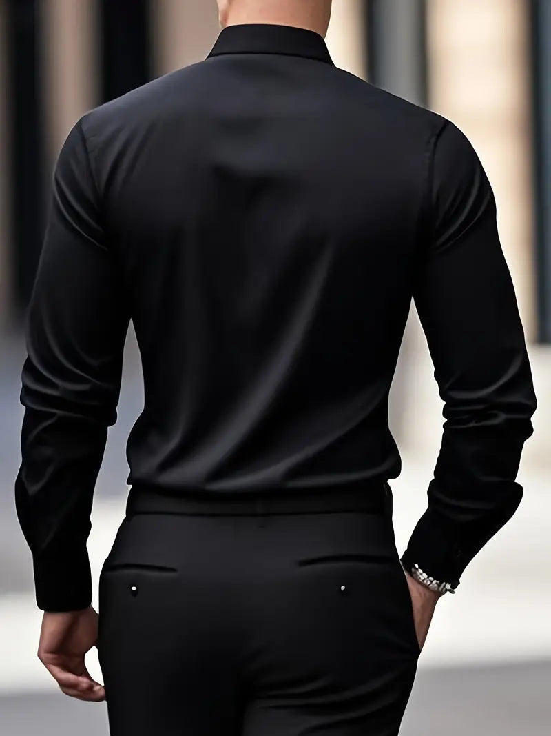 MARCELLO | Camicia classica da uomo a maniche lunghe