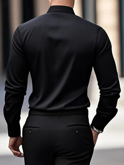 MARCELLO | Camicia classica da uomo a maniche lunghe