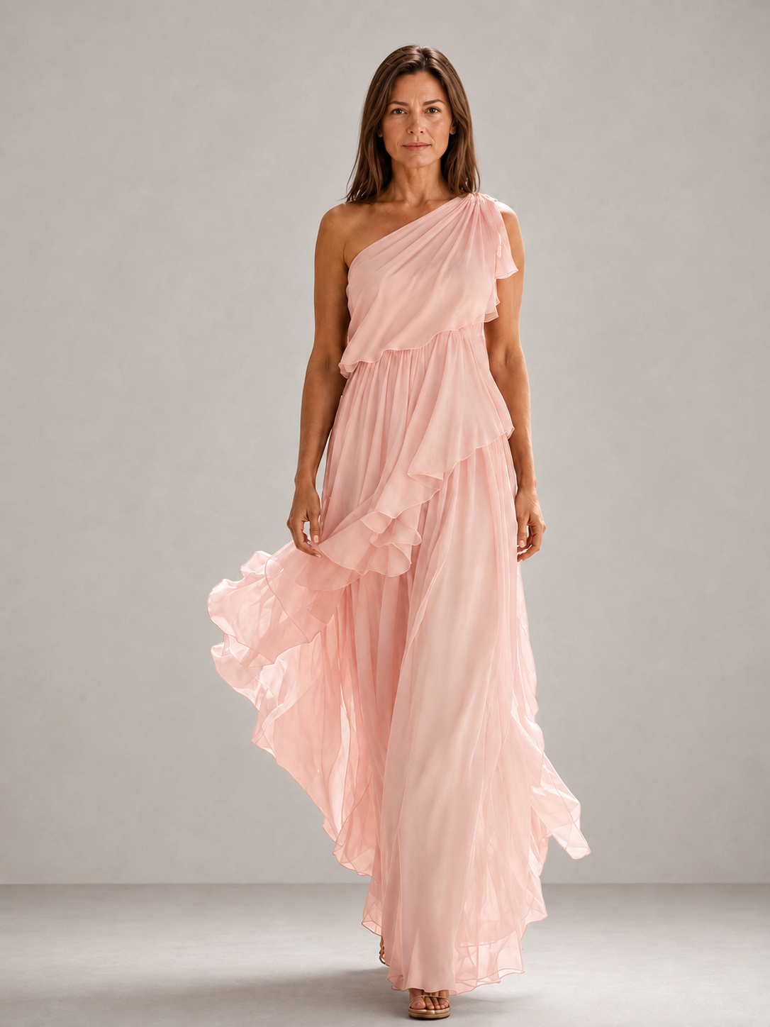 Rossana | Maxi Monospalla con Balze