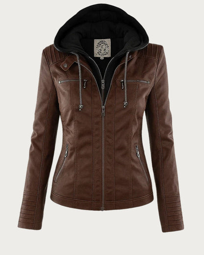 Monica | Giacca in Pelle Autunnale