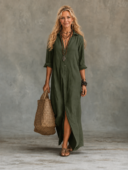 Viviana | Maxi con Bottoni