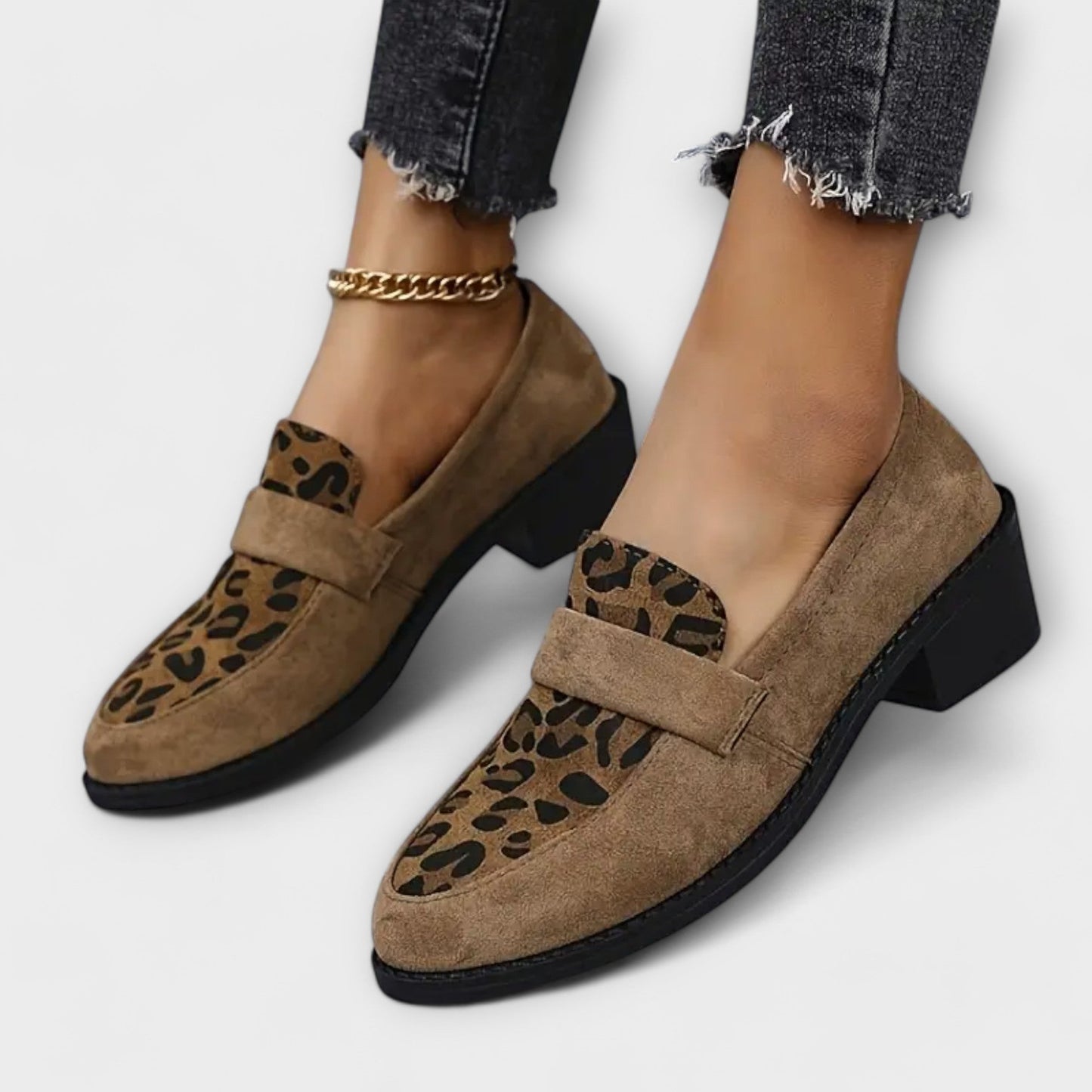 Aurora | Scarpe eleganti da donna con stampa leopardo