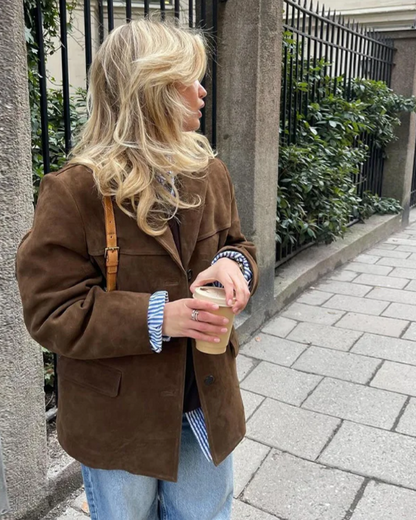 Mira | Giacca in Camoscio
