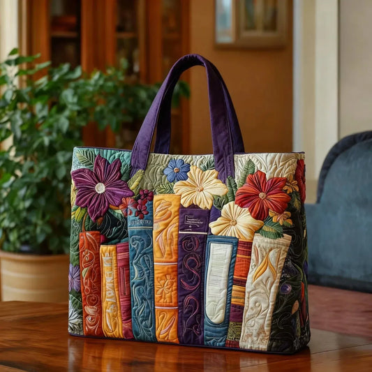 Flavia | Borsa Trapuntata per Amanti dei Libri