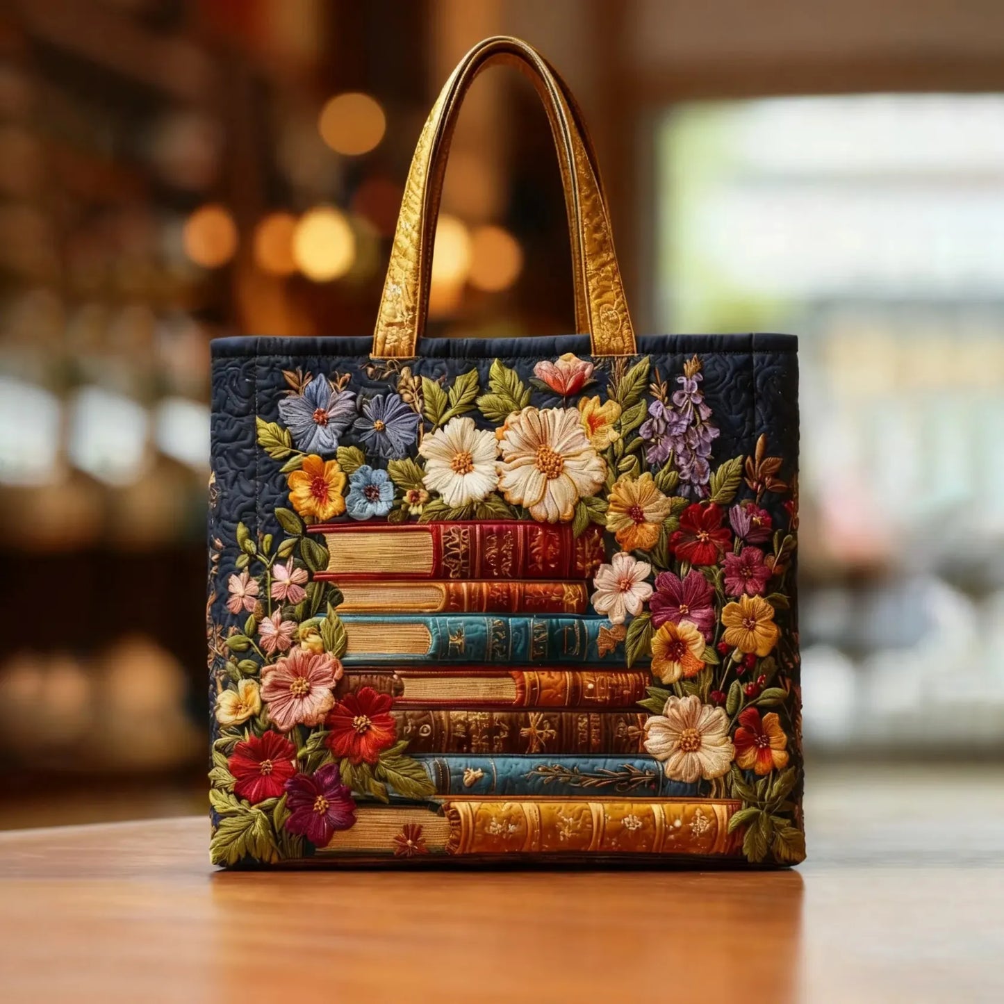 Emilia | Borsa Trapuntata a Fiori