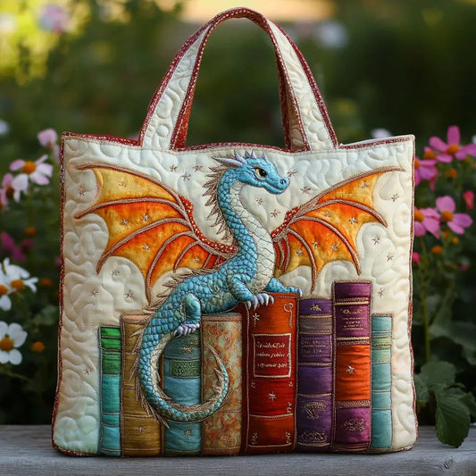 Raffaella | Borsa Trapuntata Guardiana dei Libri Smeraldo