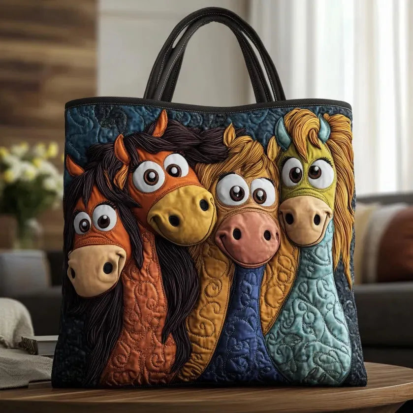 Ines | Borsa Trapuntata Pony Giocoso