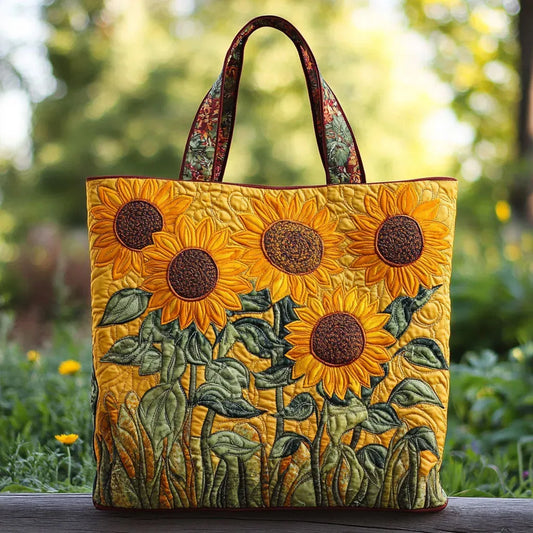 Lucia | Borsa Trapuntata Girasole