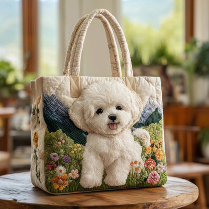 Vittoria | Borsa Trapuntata Cani Incantati