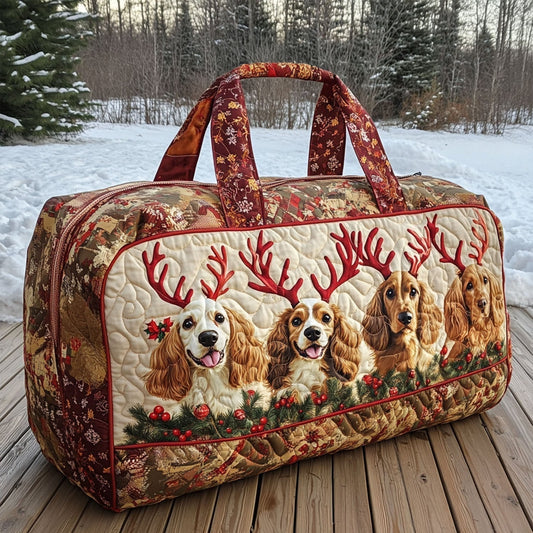 Ombretta | Borsa da Viaggio Trapuntata Cocker Spaniel