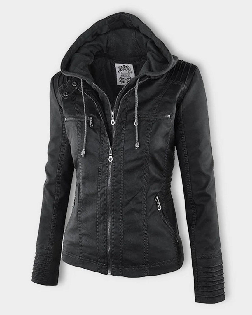 Monica | Giacca in Pelle Autunnale