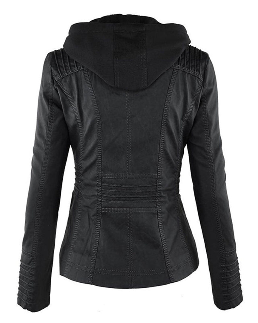 Monica | Giacca in Pelle Autunnale