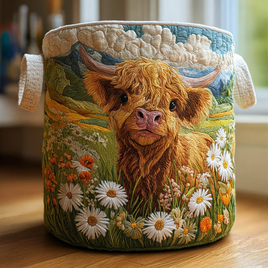 Cesto per il bucato Fiori delle Highland