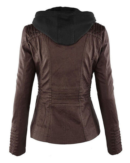 Monica | Giacca in Pelle Autunnale