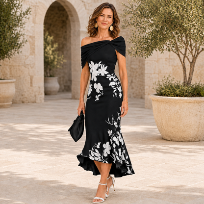 Flora | Midi Contour Floreale