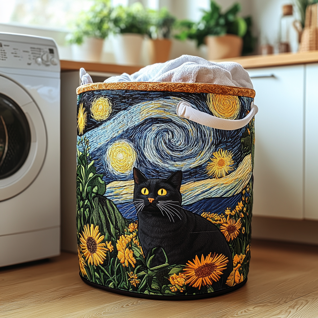 Cesto per il bucato Gatto Astuto